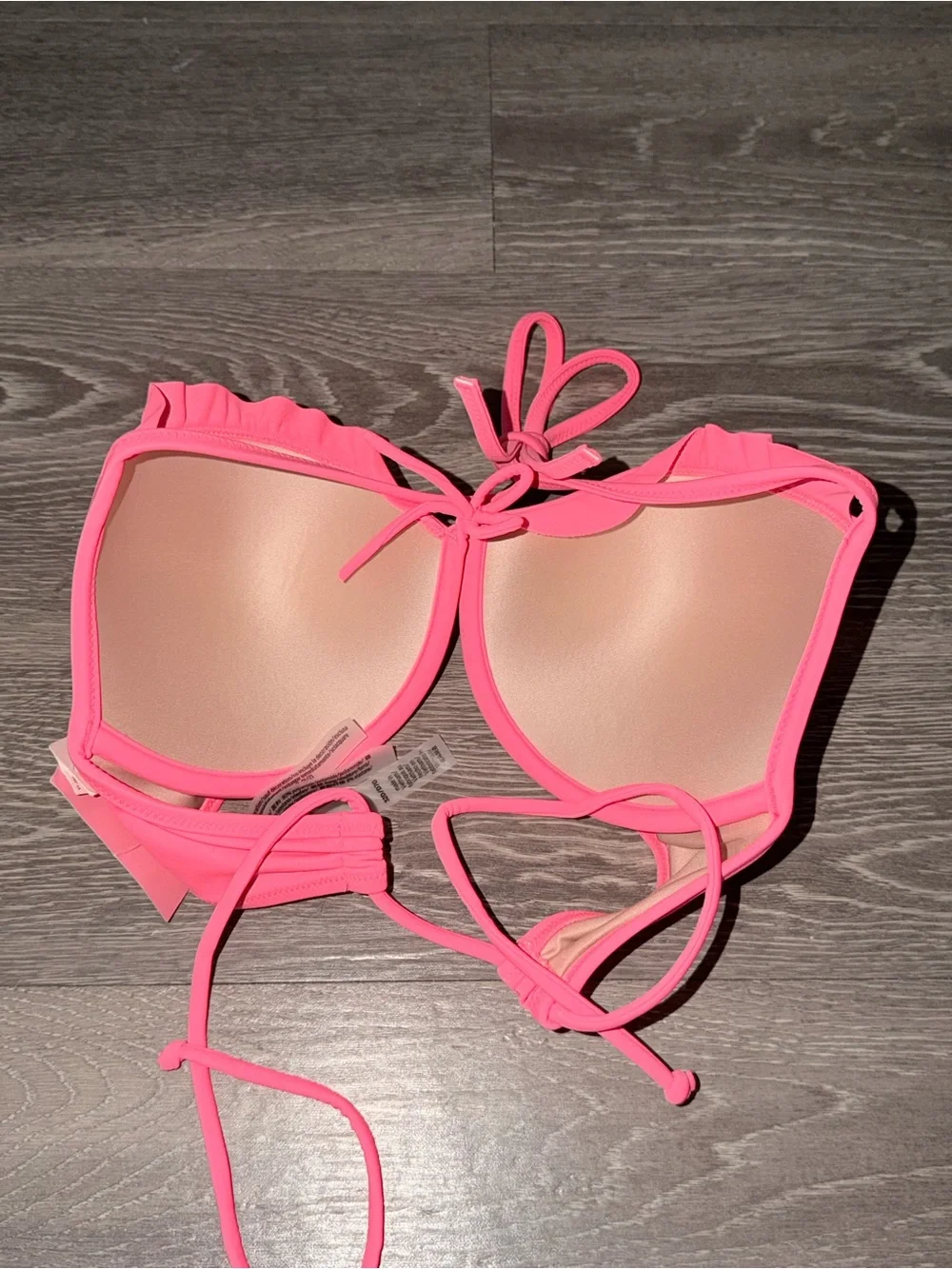 Victorias Secret Swim Suit Bikini Top Size 32D - Picture 2 of 3